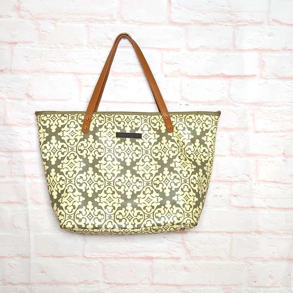 Petunia Picklebottom print tote shoulder bag diaper baby purse large
